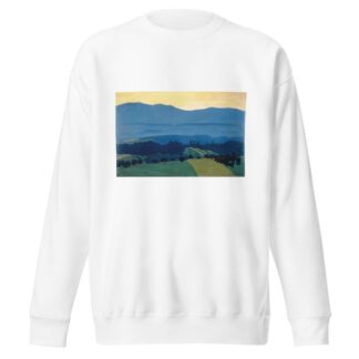 Landscape in the Jura Mountains near Romanel by Félix Vallotton Sweatshirt