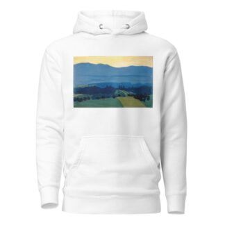 Landscape in the Jura Mountains near Romanel by Félix Vallotton Hoodie