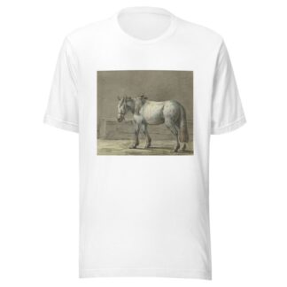Staand paard in een stal, naar links by Jean Bernard T-Shirt