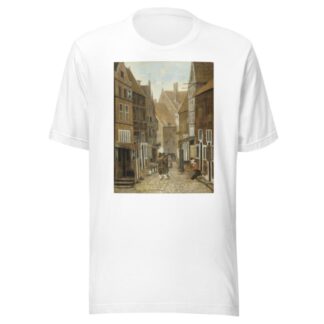 View of a Town by Jacob Vrel T-Shirt