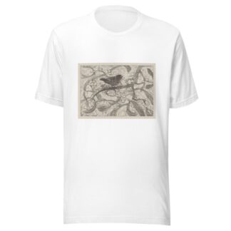 Winterkoninkje op maretak by Theo van Hoytema T-Shirt