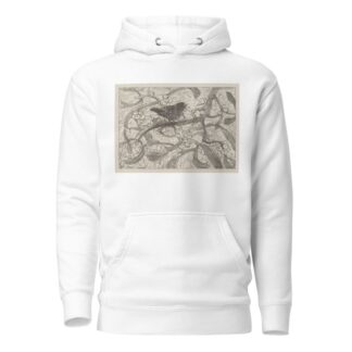 Winterkoninkje op maretak by Theo van Hoytema Hoodie