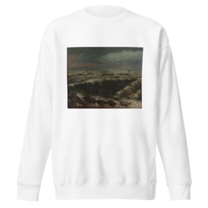 Marina by Gustave Courbet Sweatshirt