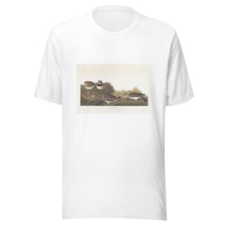 Shore lark by John James Audubon T-Shirt