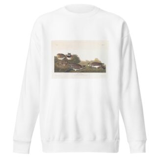 Shore lark by John James Audubon Sweatshirt