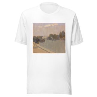 The Seine at Paris by Frank Edwin Scott T-Shirt