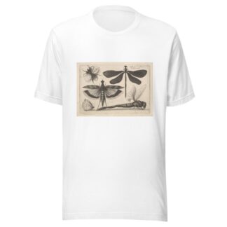 Dragonflies and a bumble bee by Wenceslaus Hollar T-Shirt