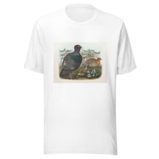 Cock of the Woods by Daniel Giraud Elliot T-Shirt