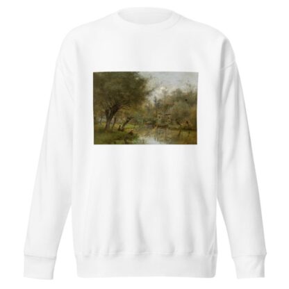 Landscape near Saint-Germain-en-Laye by César De Cock Sweatshirt