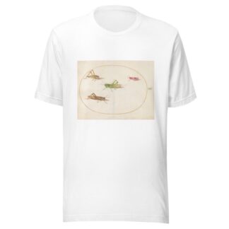Plate 52; Four Grasshoppers by Joris Hoefnagel T-Shirt