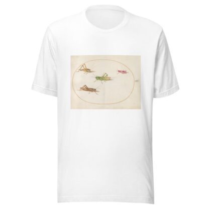 Plate 52; Four Grasshoppers by Joris Hoefnagel T-Shirt