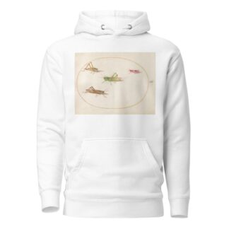 Plate 52; Four Grasshoppers by Joris Hoefnagel Hoodie