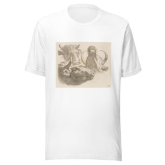 Three cow heads by Martin Ferdinand Quadal T-Shirt