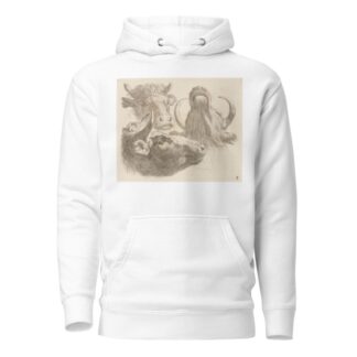 Three cow heads by Martin Ferdinand Quadal Hoodie