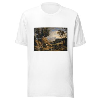 Landscape near Olevano with Rainbow by Joseph Anton Koch T-Shirt