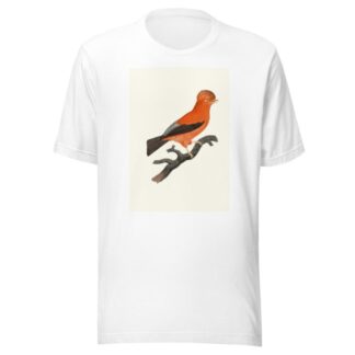 Le Coq de roche du Pérou. by Jacques Barraband T-Shirt