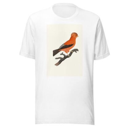 Le Coq de roche du Pérou. by Jacques Barraband T-Shirt