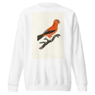 Le Coq de roche du Pérou. by Jacques Barraband Sweatshirt