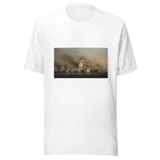 Vice Admiral Sir George Anson’s Victory off Cape Finisterre by Samuel Scott T-Shirt