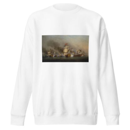Vice Admiral Sir George Anson’s Victory off Cape Finisterre by Samuel Scott Sweatshirt