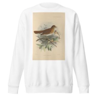 Turdus Fuscescens by Henry Seebohm Sweatshirt