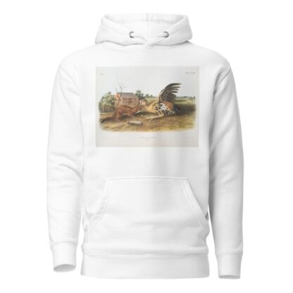 Putorius fuscus, Tawny Weasel. Male. Natural size. by John Woodhouse Audubon Hoodie