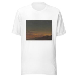 Close of the Day: Sunset on the Coast by Alexander Cozens T-Shirt