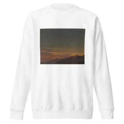 Close of the Day: Sunset on the Coast by Alexander Cozens Sweatshirt