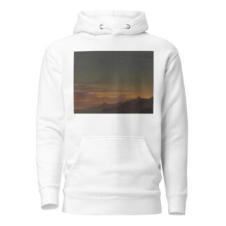 Close of the Day: Sunset on the Coast by Alexander Cozens Hoodie