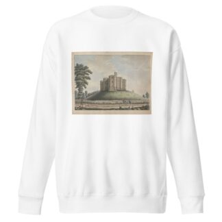 Warkworth Castle, Northumberland by William Beilby Sweatshirt