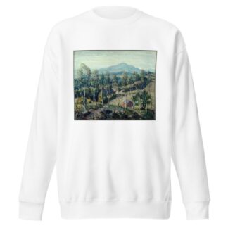 New England Birches by Ernest Lawson Sweatshirt