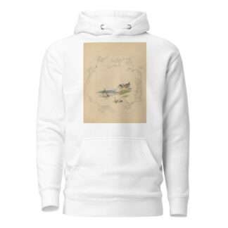 Ontwerp voor bord van het model ‘Square’ met zes ganzen by Albert Louis Dammouse Hoodie