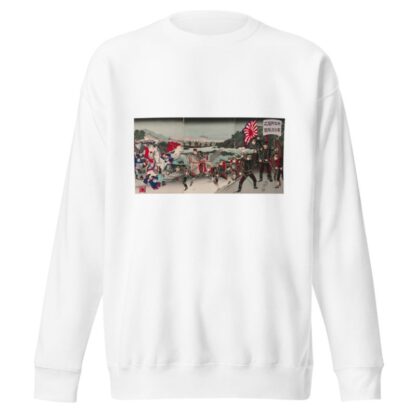 Advance and Attack in the Vicinity of Dagu by Watanabe Nobukazu Sweatshirt
