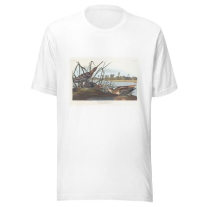 American snipe by John James Audubon T-Shirt