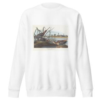 American snipe by John James Audubon Sweatshirt
