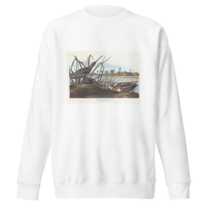 American snipe by John James Audubon Sweatshirt