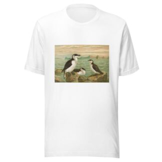Alca torda by Johann Friedrich Naumann T-Shirt