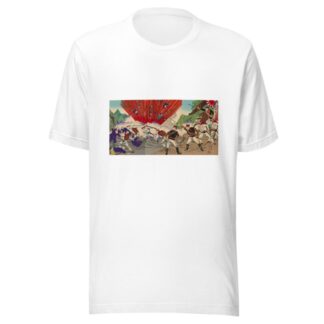 Great Victory of Japan; Defeat of Qing Soldiers at the Battle of Pyeongyang by Watanabe Nobukazu T-Shirt