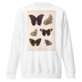 Insecta Lepidoptera-Rhopalocera Pl 013 by Frederick DuCane Godman Sweatshirt
