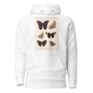 Insecta Lepidoptera-Rhopalocera Pl 013 by Frederick DuCane Godman Hoodie