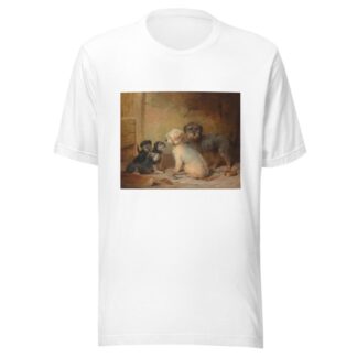 The Dandie Dinmont family by Henry Calvert T-Shirt