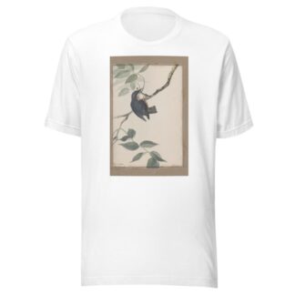 Original water-colour drawings of birds and eggs Pl.38 by John William Lewin T-Shirt