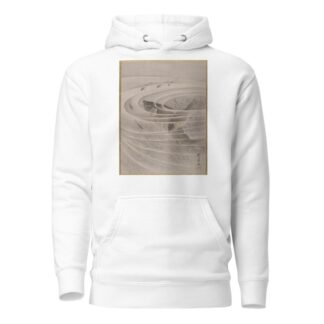 Fish in a Whirlpool by Kawanabe Kyōsai Hoodie