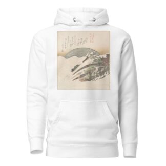 Setting Moon on Waves by Kubo Shunman Hoodie