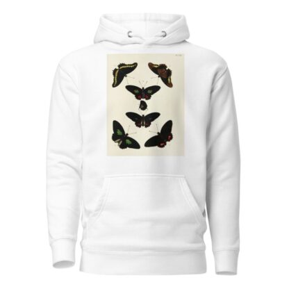 Foreign butterflies occurring in the three continents Asia, Africa and America Pl.019 by Pieter Cramer Hoodie