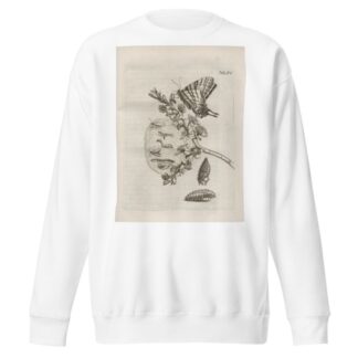 Der Raupen wunderbare Verwandelung und sonderbare Blumen-Nahrung Pl.095 by Maria Sibylla Merian Sweatshirt