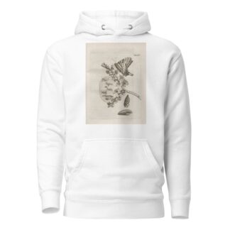 Der Raupen wunderbare Verwandelung und sonderbare Blumen-Nahrung Pl.095 by Maria Sibylla Merian Hoodie