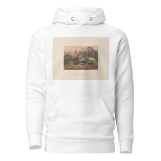 The Lineated Pheasant by Joseph Wolf Hoodie