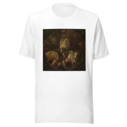 Cows in a stable; witches in the four corners by Roelant Savery T-Shirt