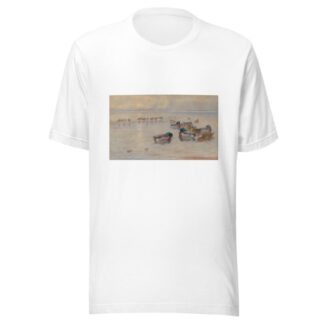 Mallards on a lake by Archibald Thorburn T-Shirt